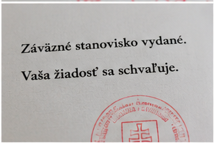 Ilustračný výrez záväzného stanoviska